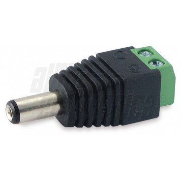 2805 - ALPHA ELETTRONICA -CONNETTORE ALIMENTAZIONE JACK 5,5-2,1 A MORSETTO