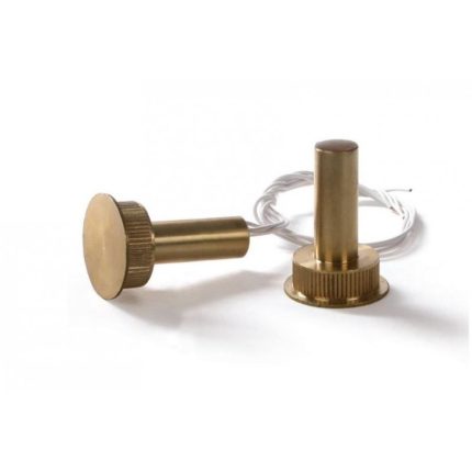 ACO 
Contatto magnetico allarme potenziato incasso in ottone per casseforti e portoni