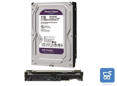 WD10PURZ - SATA -HARD DISK 3.5 1TB 5400RPM 64MB PURPLE SATA