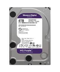 WD40PURZ - SATA -HARD DISK 4 TB, SATA6Gb, 64MB, 5400rpm PURPLE