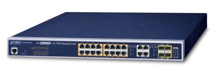 GS-4210-16P4C - PLANET -Switch Managed Layer2, 16 porte 10/100/1000Mbps POE/POE