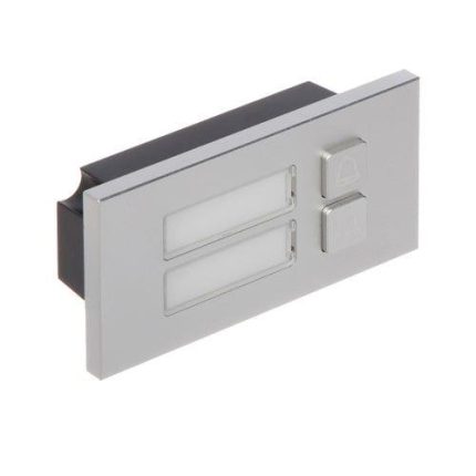VTO4202F-MB2- DAHUA - MODULO 2 PULSANTE PER VTO4202F - GRIGIO