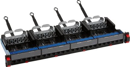 LG-033760 
Pannello 1U Con 24 Porte RJ 45 Nero