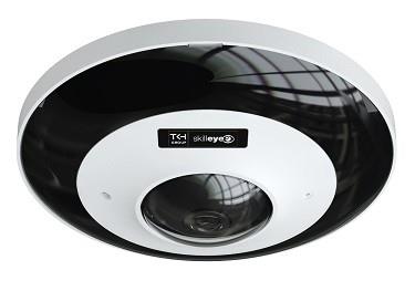 SEI-X6122T-TKH Telecamera Fisheye IP 6Mpxls TKH Skilleye, Microfono