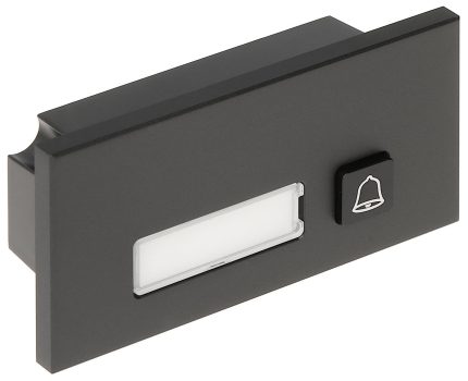 VTO4202FB-MB1 - DAHUA -Modulo 1 tasto per VTO4202FB-P - NERO
