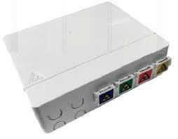 PP24SCV2 --CASSETTO OTTICO ESTRAIBILE 24 PORTE SC NERO