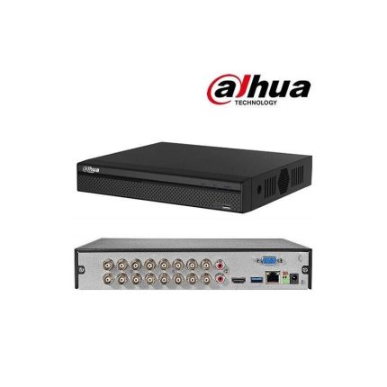 XVR5116HS-I3- DAHUA
16CH Penta-brid 5MP Value/1080P Compact 1U 1HDD WizSense Videoregistratore Digitale
