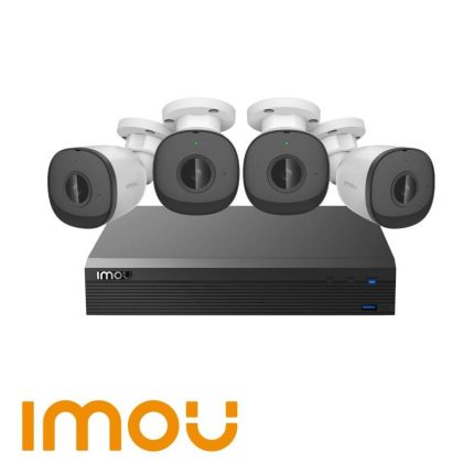 KIT/N14P/4-F22A - IMOU - Kit NVR 4 ch POE