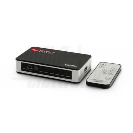 CT205/7 -ALPHA ELTTRONICA-Commutatore HDMI®, 5 in - 1 out 4K@60Hz HDR -con telecomando