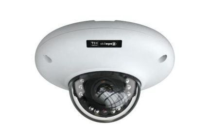 SEI-F6125TI-28 - TKISKYLLE - Minidome Flat IP, 4MP, 2.8mm, ICR, WDR 120dB, LEDs 10-20mt, IP66, PoE, H265+, ADVANCED VCA 2.0, Mi