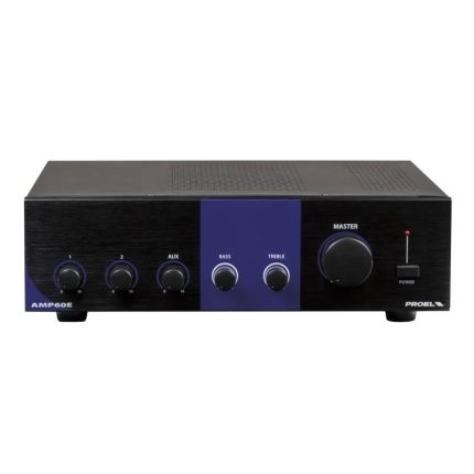 PA AMP60E -PROEL - Amplificatore compatto 60W, uscite 4/O – 70/100V