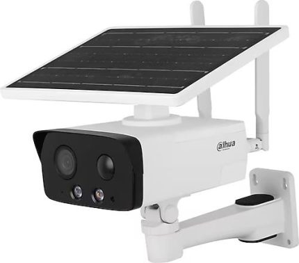 IPC-HFW2431DG-4G-SPEAU-B - DAHUA -Telecamera bullet IP AI WizSense 4G IP67 con pannello solare