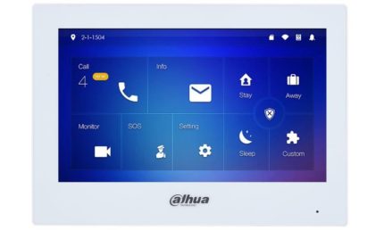 VTH2621GW-WP - DAHUA -Monitor interno videocitofonico IP/Wi-Fi con bianch 7"