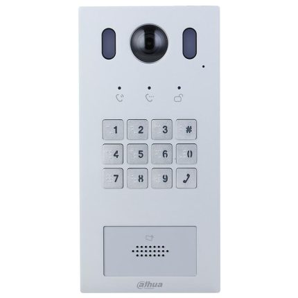 VTO6222E-P -DAHUA -Posto esterno videocitofonico retroilluminato in allumi.grigio