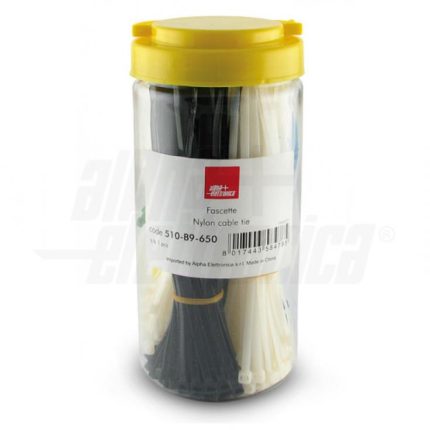 510-B9-650 - ALPHA ELETTRONICA -KIT FASC.mm2,5X100-3,6X150-4,8X200 650PC