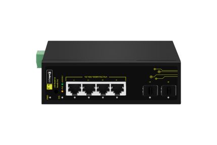 SNESM040002P2IV01 - TKH SKILLEYE -Switch Industriale,
4x 10/100/1000Base-T POE/POE+, 2xSlot 1000Mbps SFP,1x Console,Temp.Estes