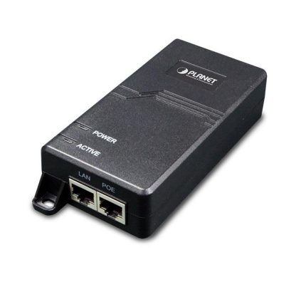 POE-163 -PLANET - Gigabit POE+Injector 30W, 10/100/1000Mbps