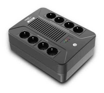 UPS-LIT85PLUG - MACH POWER -Gruppo di continuità line interactive 850VA/510W,Linea Activ