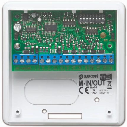 M-IN/OUT -BENTEL -Modulo espansione ingresso e uscita per centrale allarme