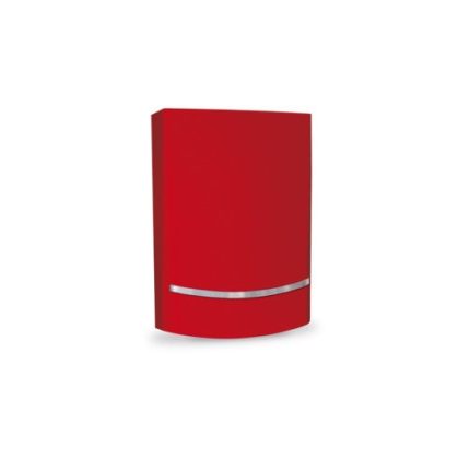BLADE 24V AMC sirena autoalimentata colore rosso - lampeggiante a led rosso alta luminosità - alimentazione 24V