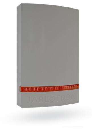 JA-1X1A-C-GR - JABLOTRON - copertura in plastica per sirena JA-111A, JA-151A - grigia, lampeggiante rosso