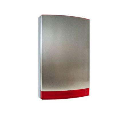 JA-1X1A-C-ST - JABLOTRON - Coperchio in acciaio inox per JA-111A, JA-113A, JA-151A e JA-163A - lampeggiatore rosso