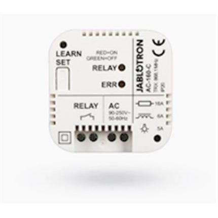 AC-160-C - JABLOTRON - Relè di potenza multifunzione wireless con scatola di montaggio