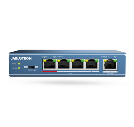 JI-114Z - JABLOTRON - Switch Ethernet PoE – 4 porte
