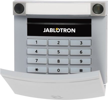 JA-153E-GR - JABLOTRON - tastiera via radio con proxi e RFID - grigio