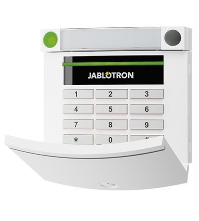 JA-153E-WH - JABLOTRON - tastiera via radio con proxi e RFID