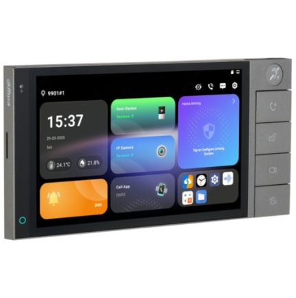 SCP3022B-IBZ - DAHUA - Monitor interno videocitofonico smart IP/Wi-Fi/2-wire, display touch capacitivo da 7" e 4 tasti
