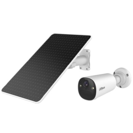 KIT/BF4CP-4G-XL/M0508 - DAHUA - Kit con telecamera bullet AI 4G Smart Dual Light con deterrenza attiva IP66 + pannello solare 8