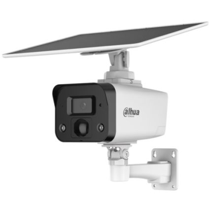 IPC-HFW2441DG-4G-SP-B-MAX - DAHUA - Telecamera bullet IP AI WizSense 4G Smart Dual Light e deterrenza attiva IP67 con pannello