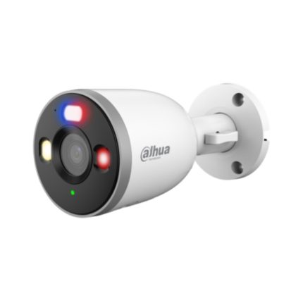 IPC-F3D-PV - DAHUA - Telecamera bullet IP/Wi-Fi a deterrenza attiva (luci rosse e blu) con Smart Dual Light da interno/esterno