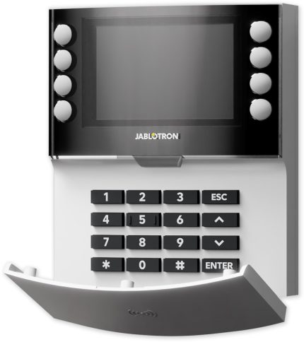 JA-115E-NFC - JABLOTRON - Tastiera a quattro segmenti con display e lettore NFC