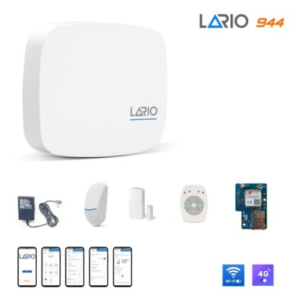 KIT-944 AMC LARIO Centrale Antifurto 64 Zone Wireless con Wi-Fi integrato – 4G