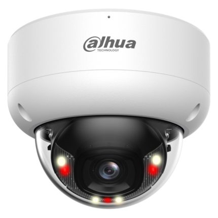 IPC-HDBW3249E-S-IL - DAHUA - Telecamera dome IP AI WizSense Smart Dual Light da interno/esterno IP67