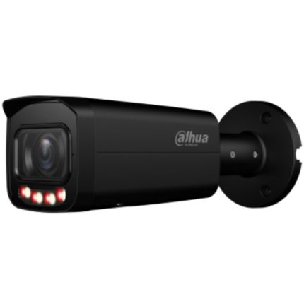 IPC-HFW3449T-ZS-IL-B - DAHUA - Telecamera bullet IP AI WizSense Smart Dual Light da interno/esterno IP67 nera, sensore CMOS pro