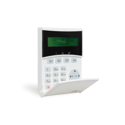 K-LCDLIGHTPLUS- AMC tastiera LCD compatta con 2 linee IN/OUT programmabili
